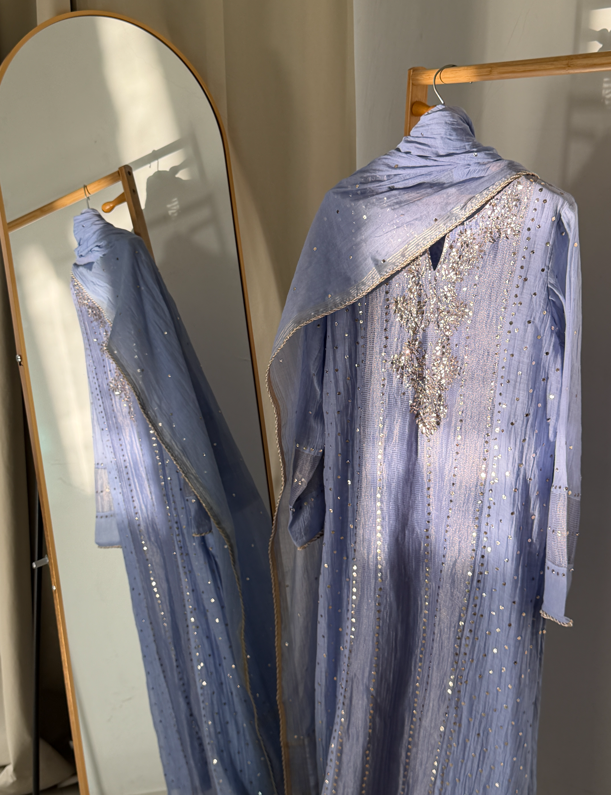 Aiza Mukaish A-line Set of Three