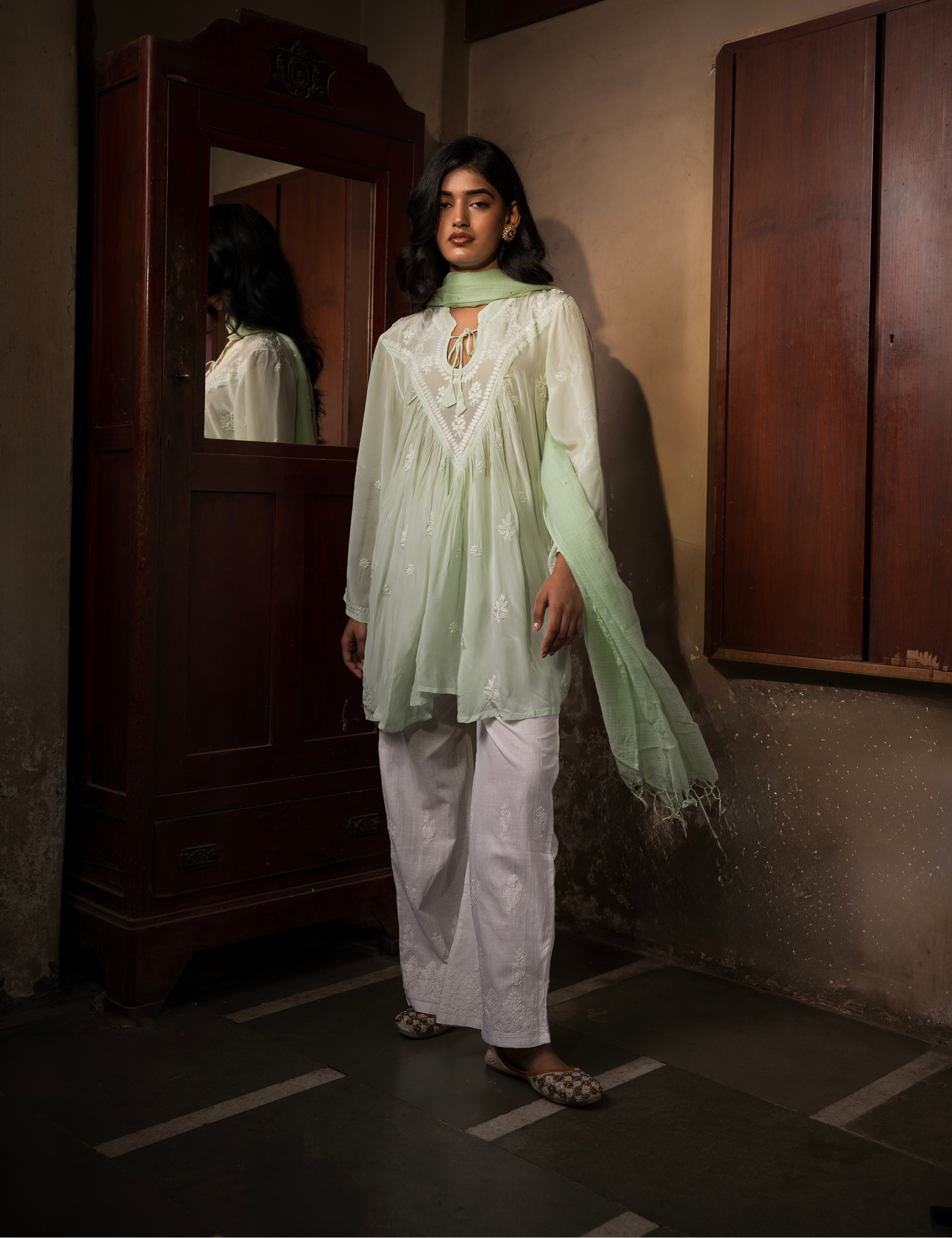 Raani Set of three in Pista