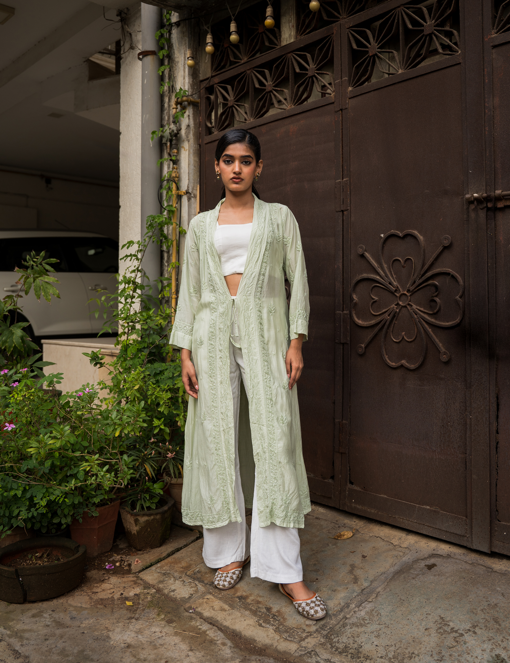 Mia Long Cape in Pista