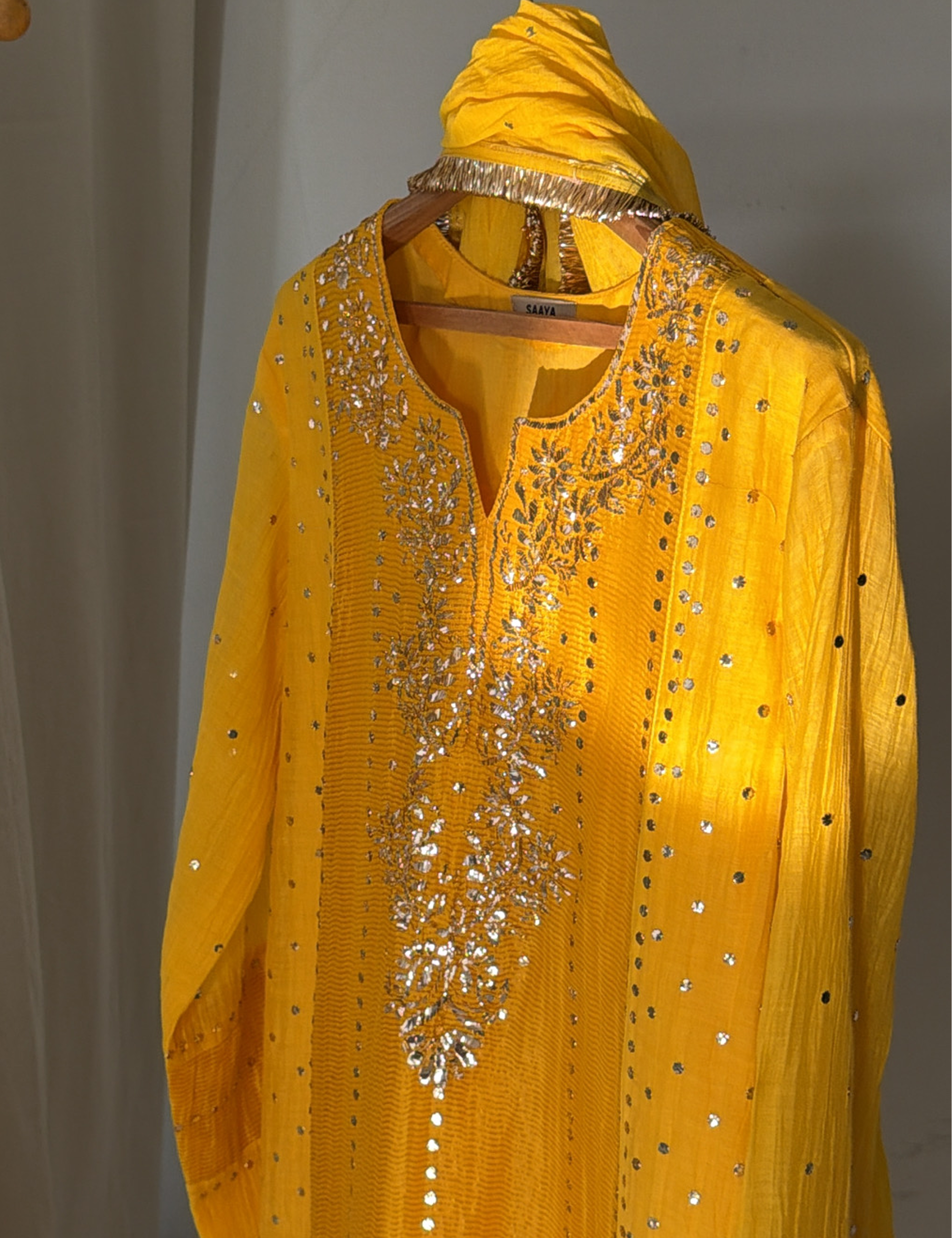 Aiza Mukaish A-line Set of Three