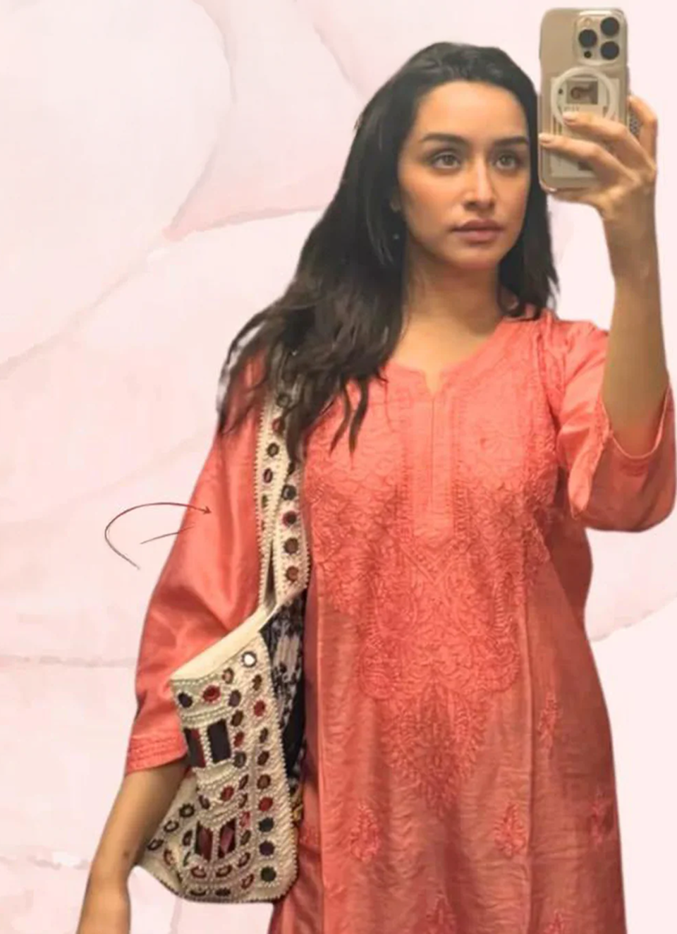 Shraddha Kapoor Zeenat Set of two in Brown