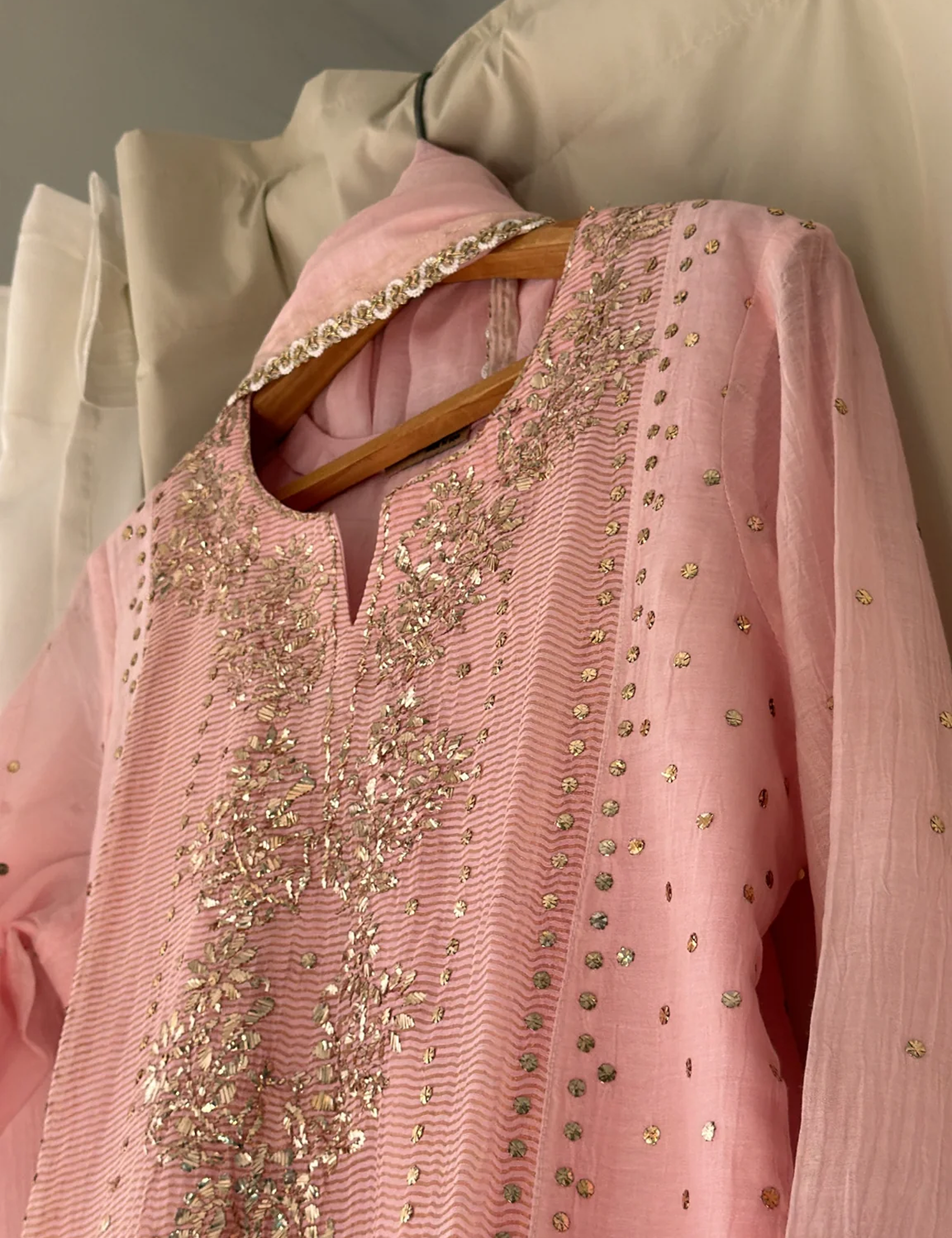 Aiza Mukaish A-line Set of Three