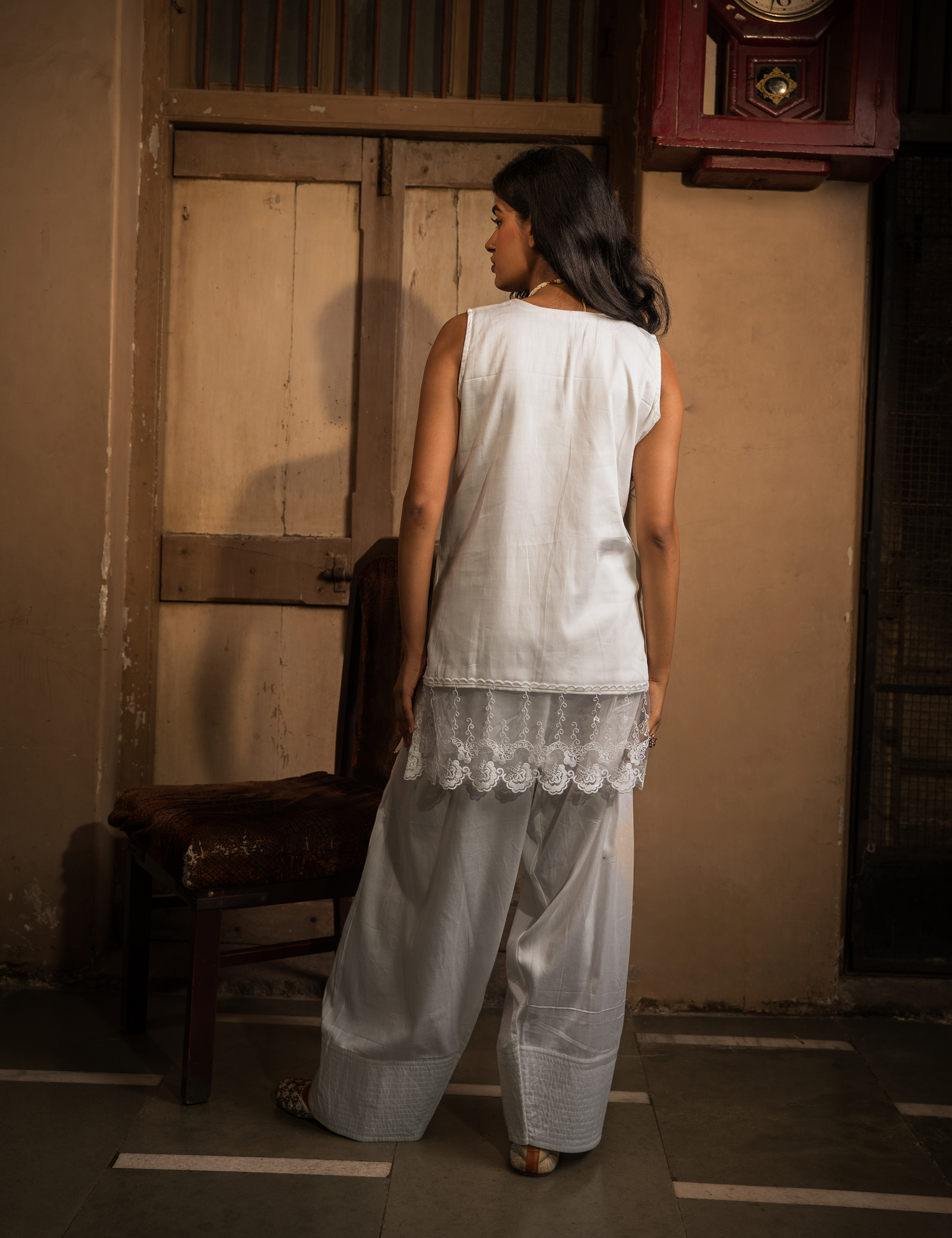 Tara Set of Three with Farsi Salwar