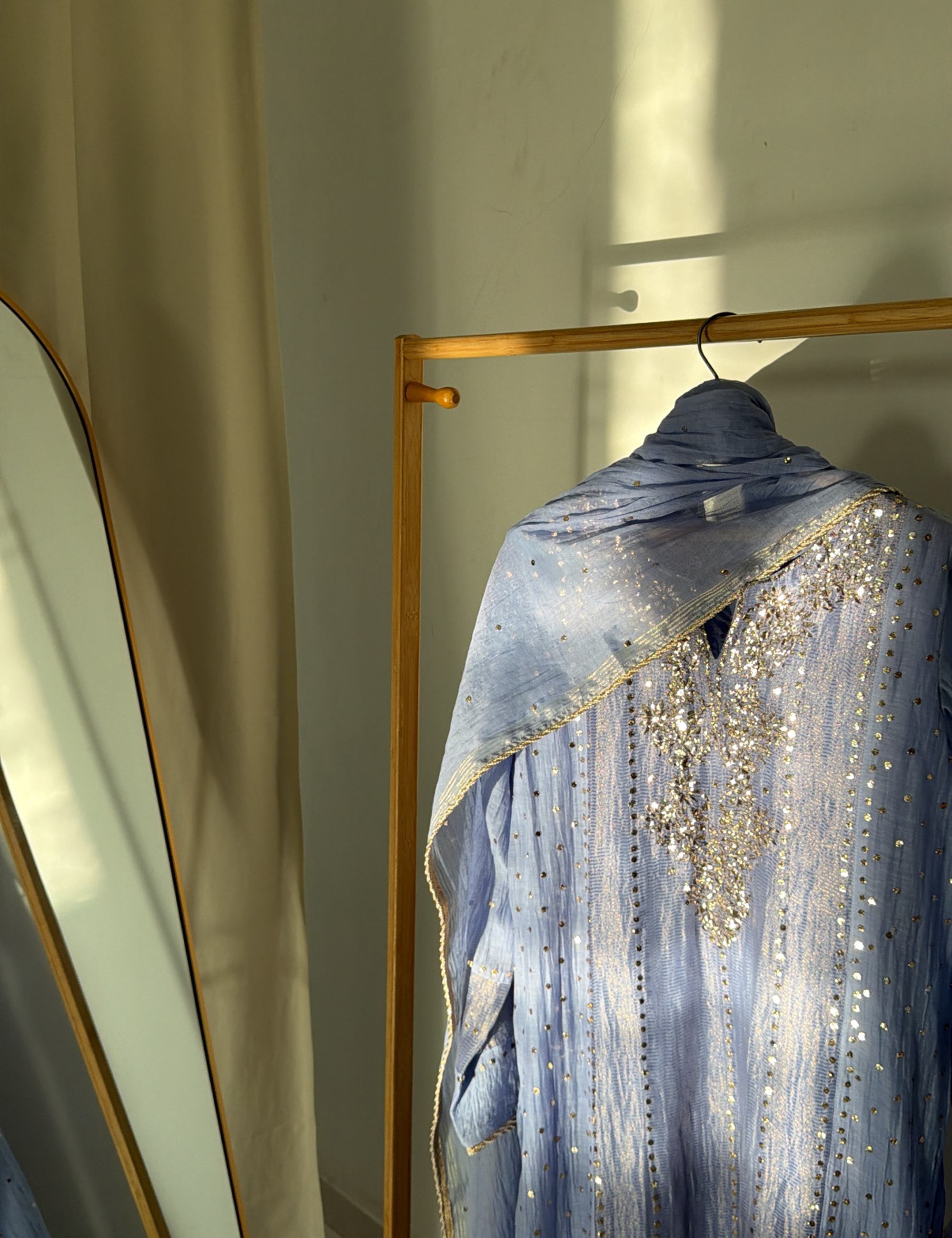 Aiza Mukaish A-line Set of Three