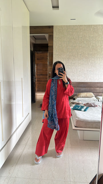 'Zuhra' Bandhani farshi salwar swlet