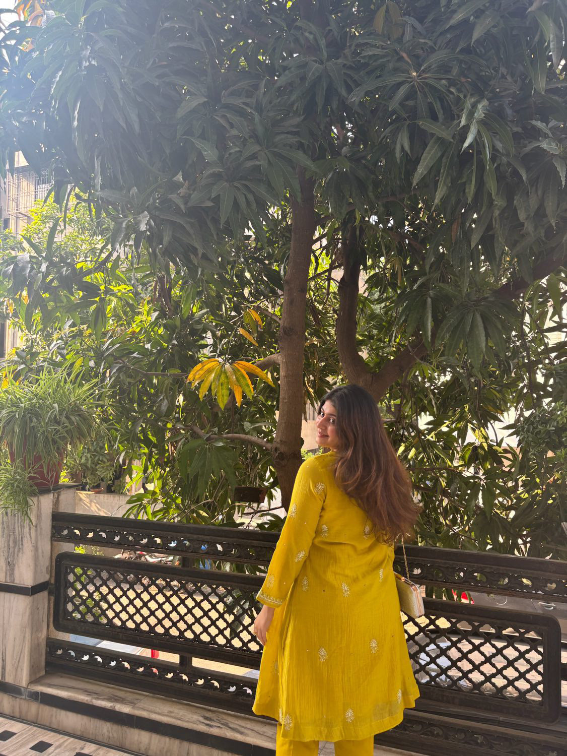 Nazaqat Coord Set in Lime