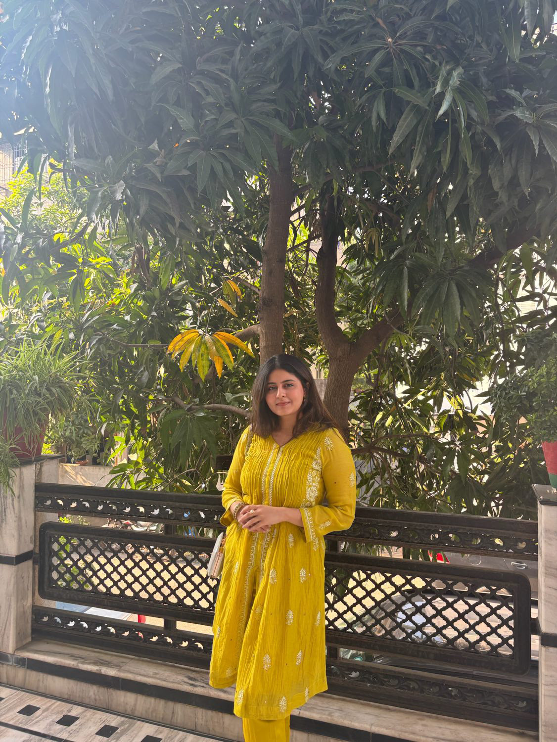 Nazaqat Coord Set in Lime