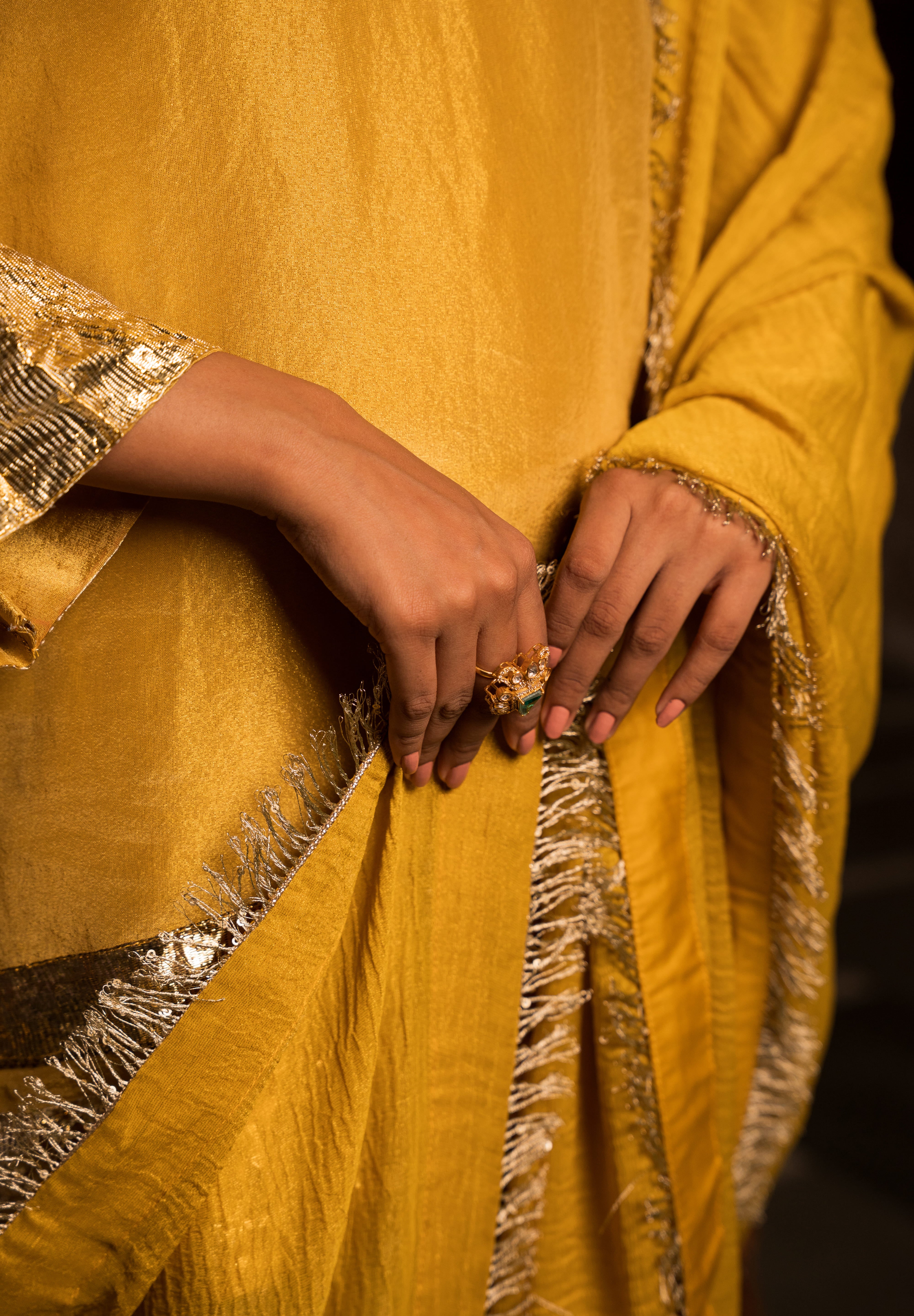 RAATRANI - SET OF THREE IN YELLOW