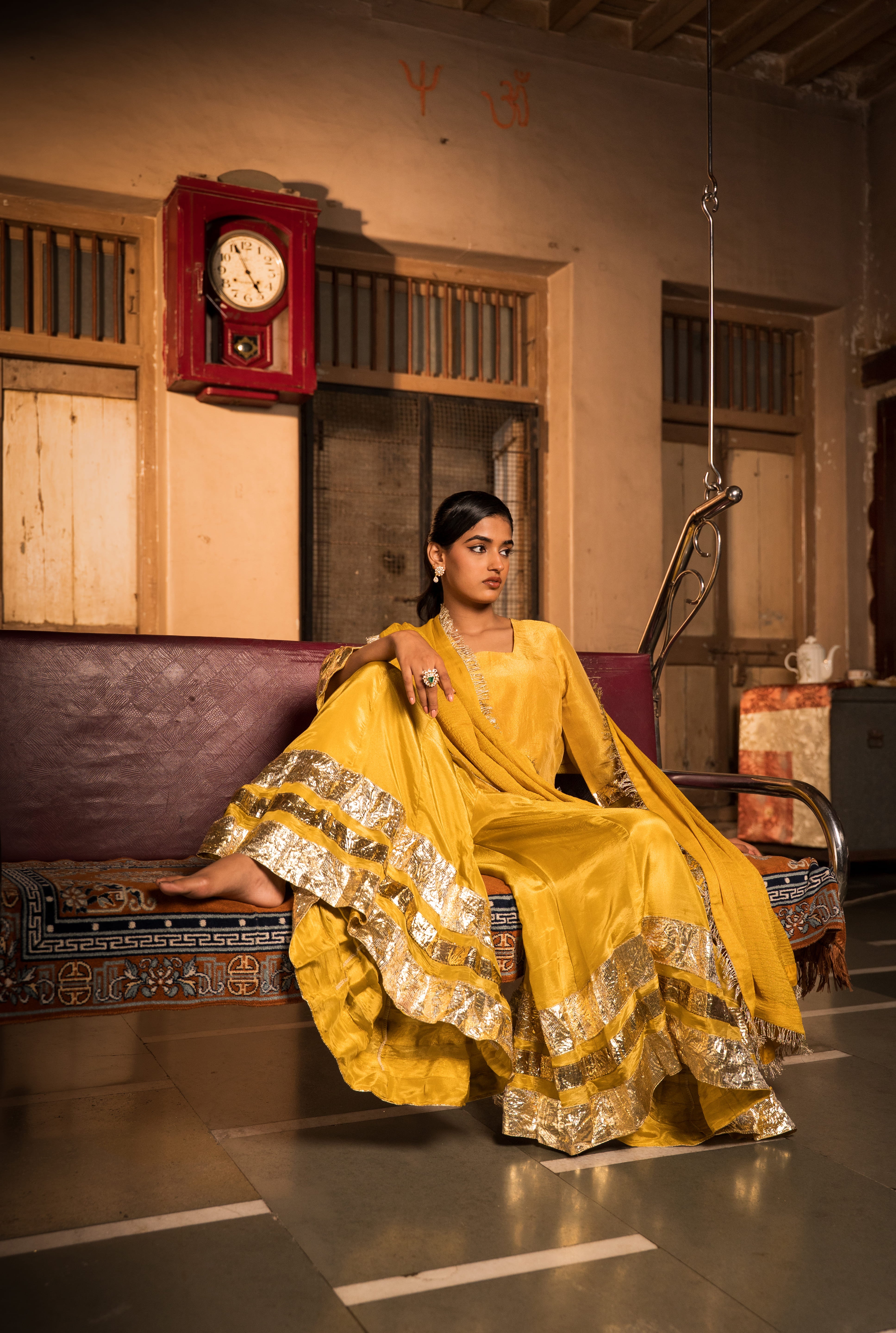 RAATRANI - SET OF THREE IN YELLOW