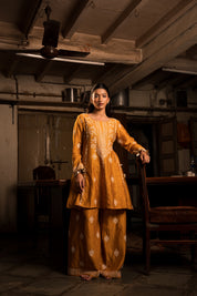 MIZBA - SET OF THREE IN MUSTARD