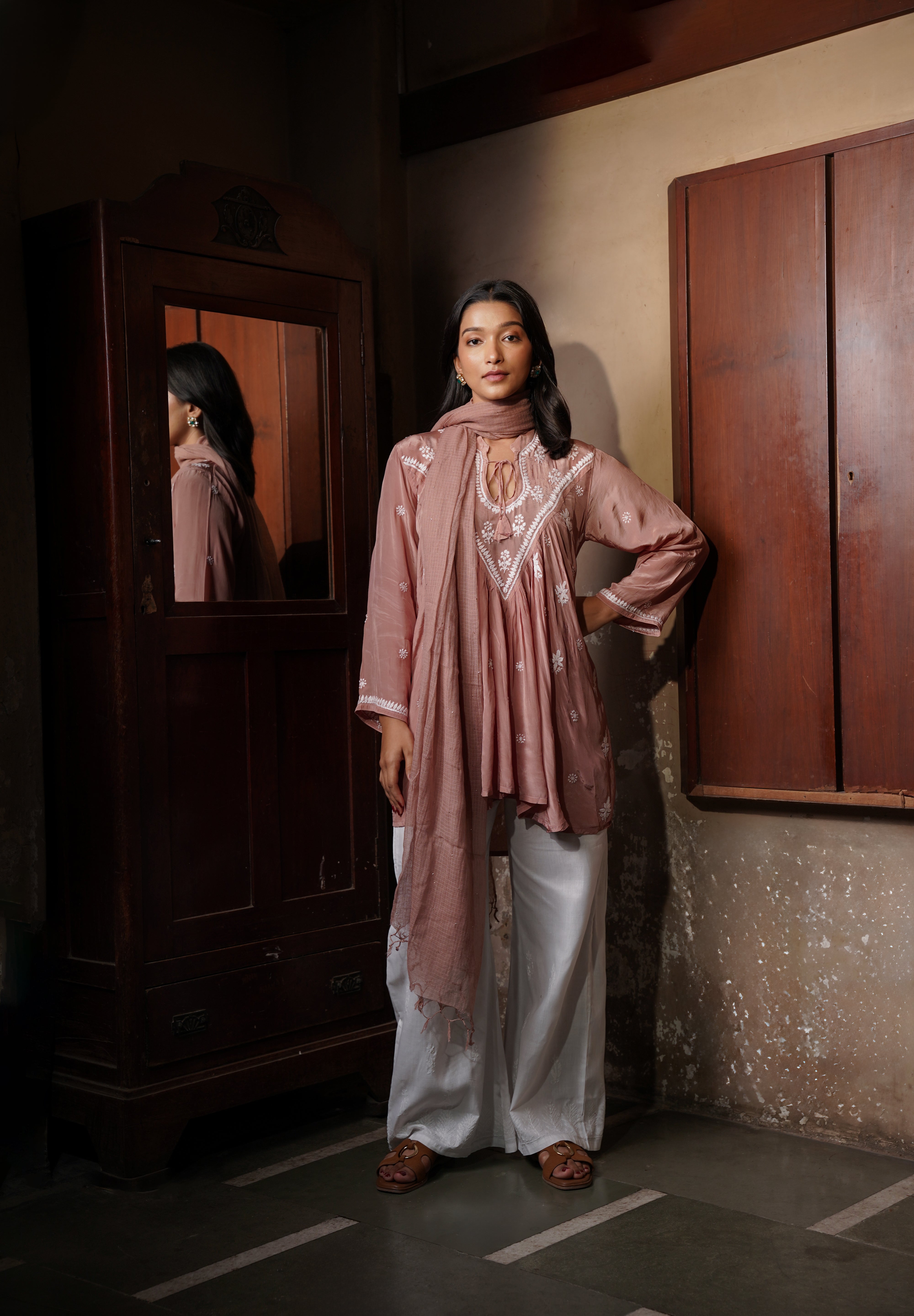 RAANI - SET OF THREE IN MAUVE