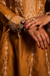 MIZBA - SET OF THREE IN MUSTARD