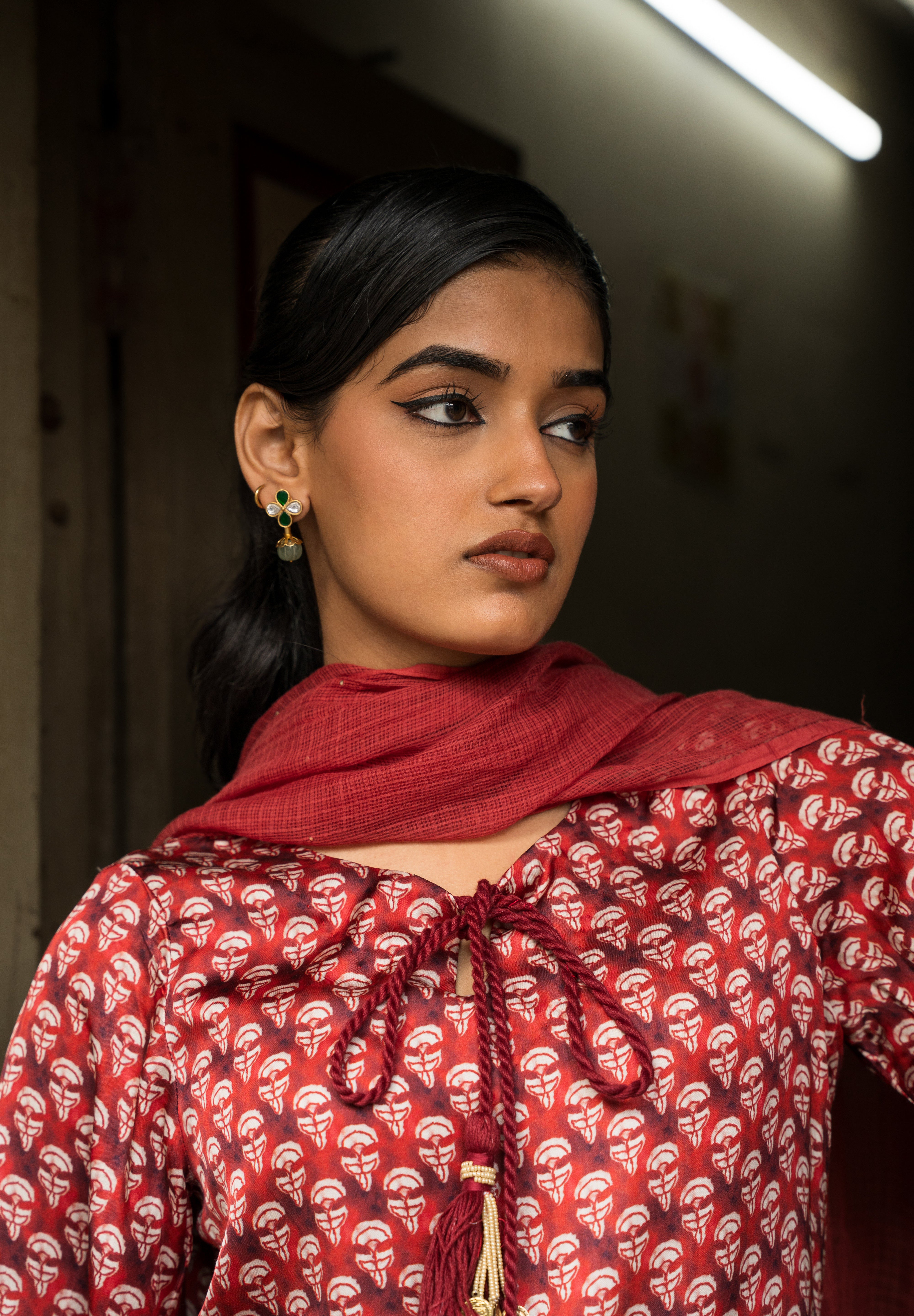 RAAGNI - SET OF THREE IN RED