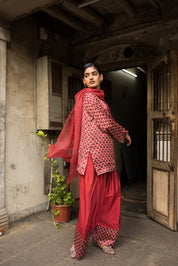 RAAGNI - SET OF THREE IN RED