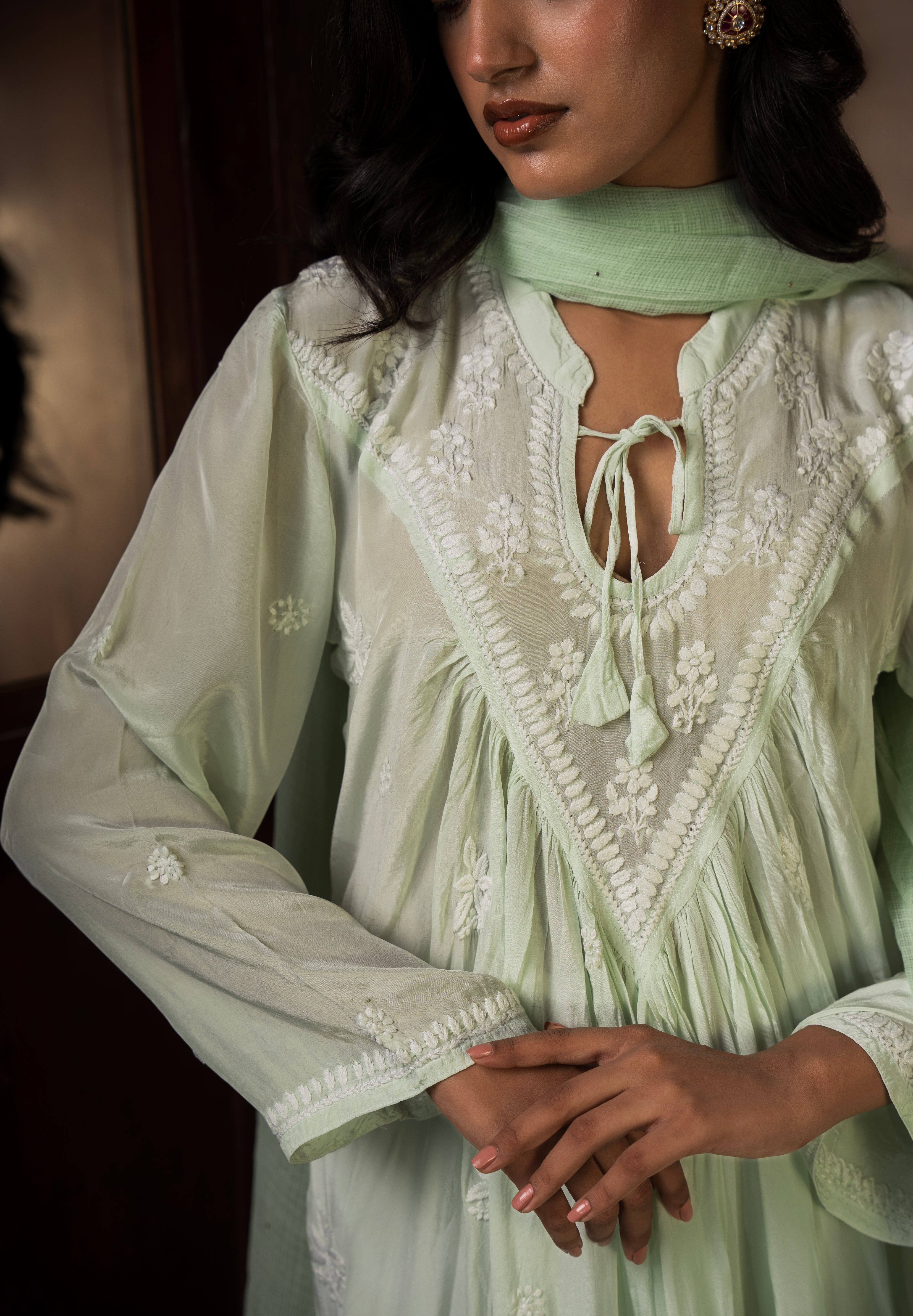 RAANI KURTA IN PISTA