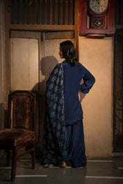 MEERAB - SET OF THREE IN BLUE