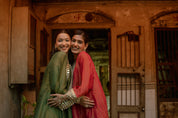 CHAMKEELI - SET OF THREE IN GREEN