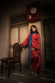 ZUHRA - SET OF THREE IN RED