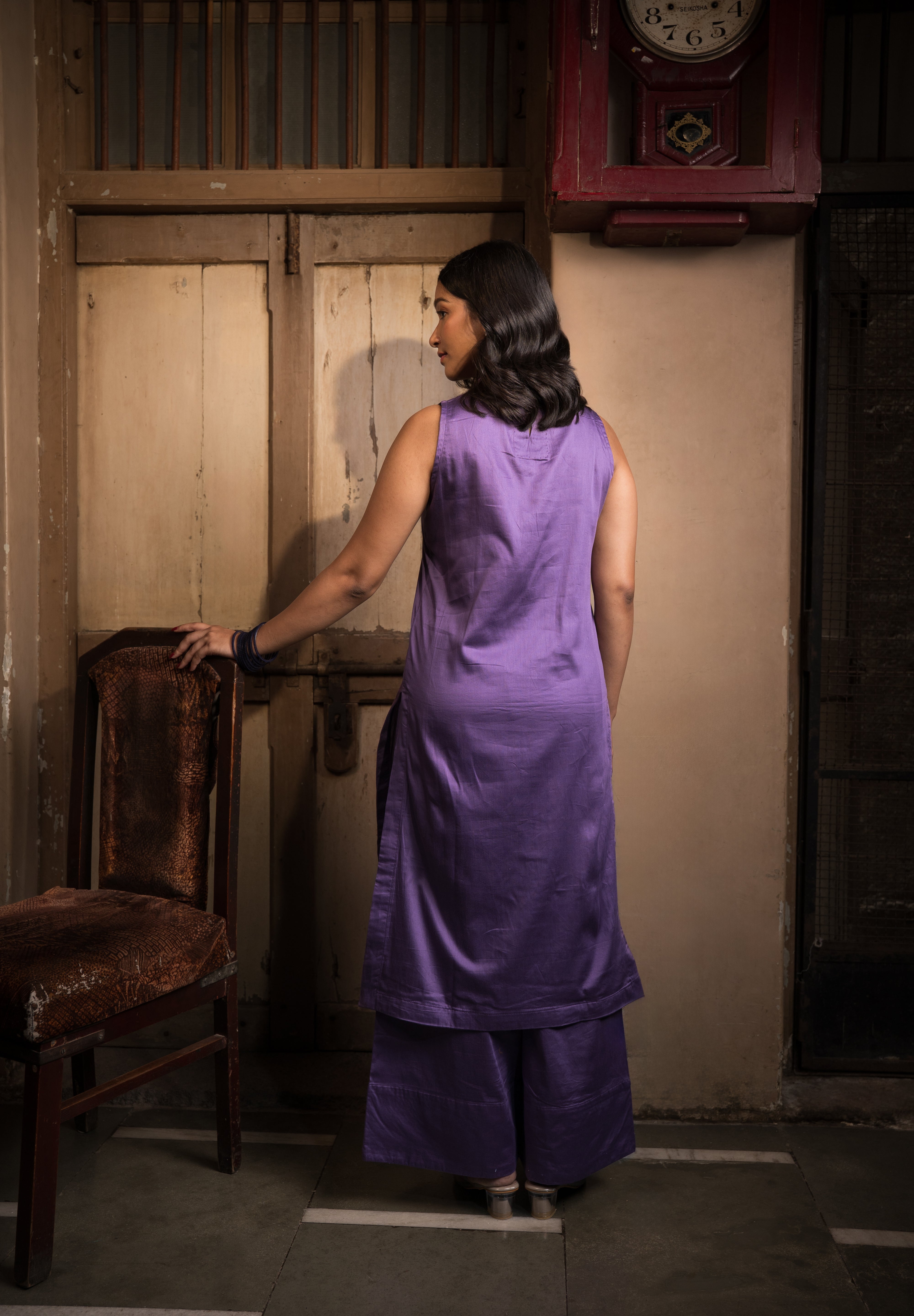 HEER - SET OF THREE IN PURPLE