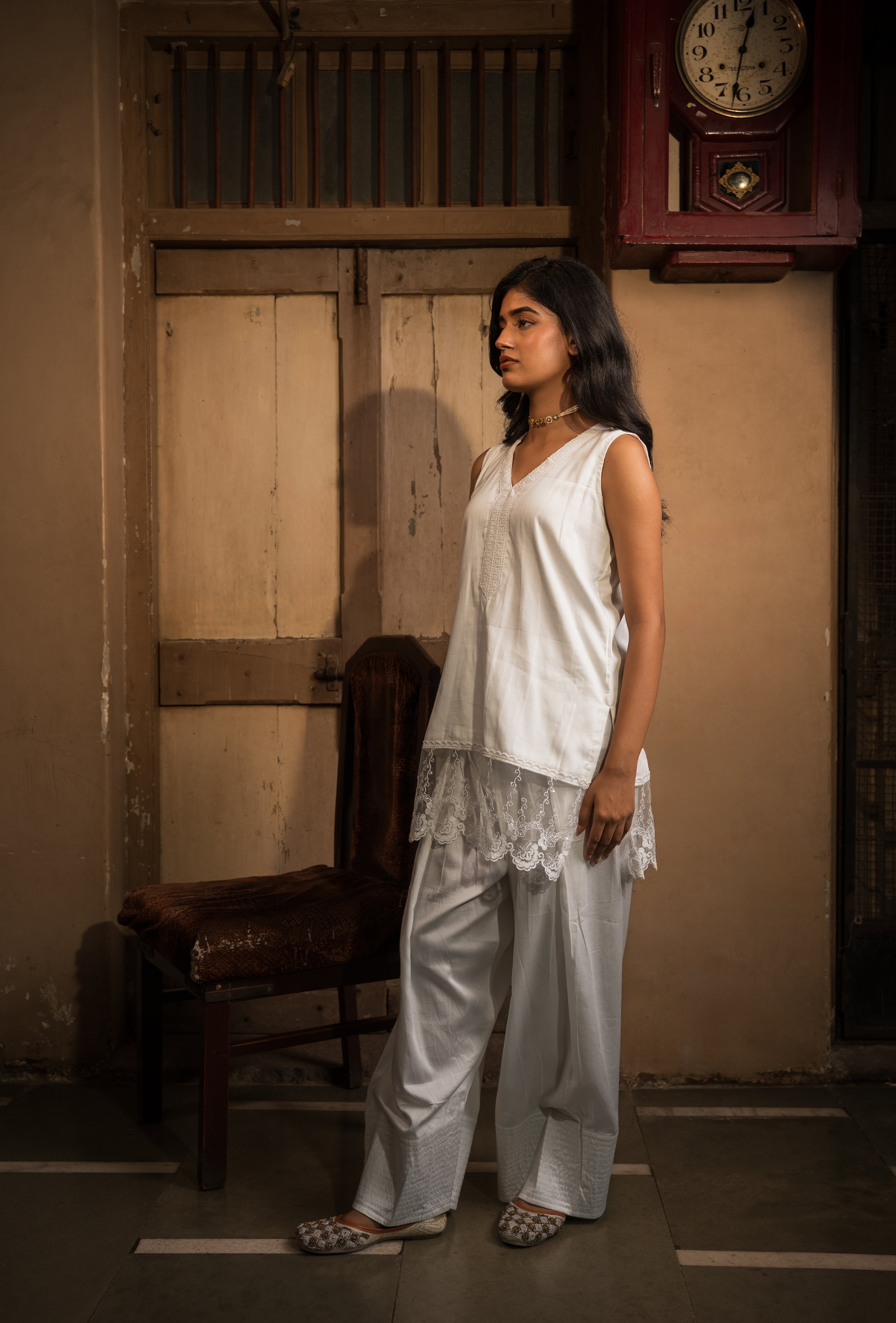 TARA - SET OF THREE IN WHITE