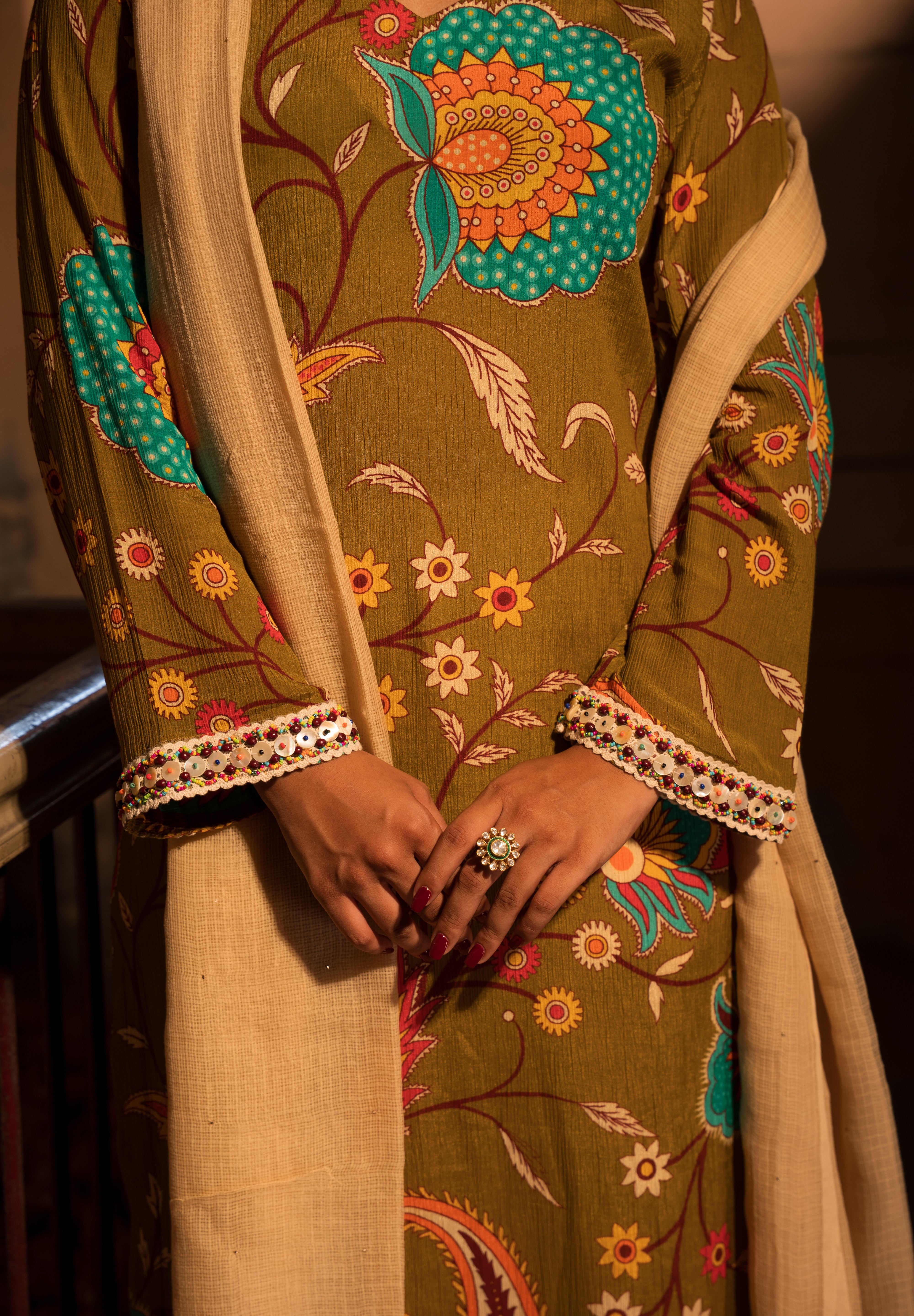 HEENA - SET OF THREE IN GREEN