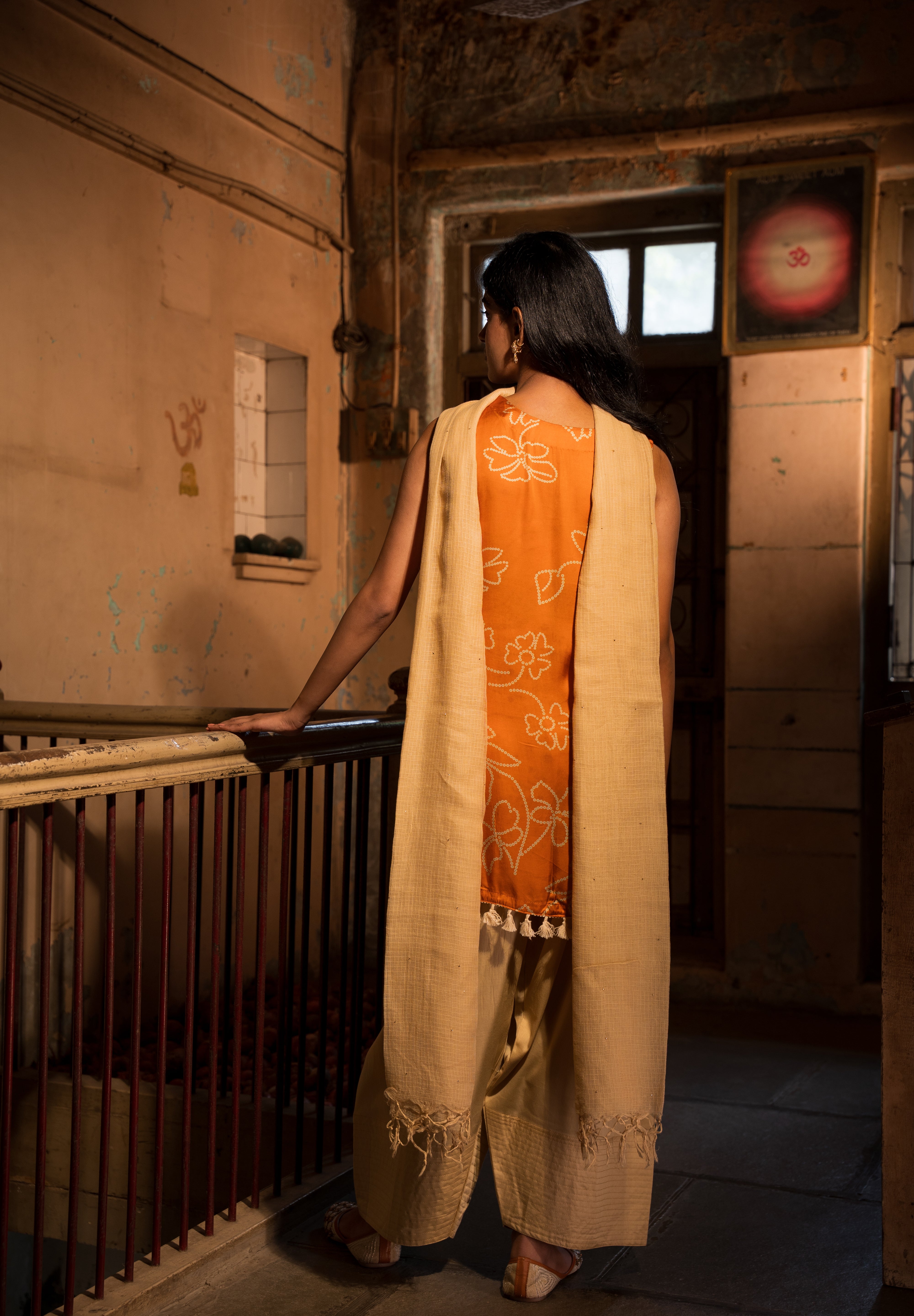 RIVAA - SET OF THREE IN ORANGE