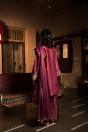 CHAMKEELI - SET OF THREE IN PURPLE