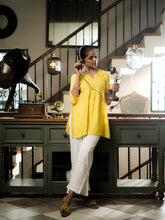 Load image into Gallery viewer, ZAARA - SET OF 2 WITH COTTON PANTS IN YELLOW
