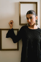 Load image into Gallery viewer, &#39;RIZAA&#39; FLARED SHORT CHIKAN KURTI
