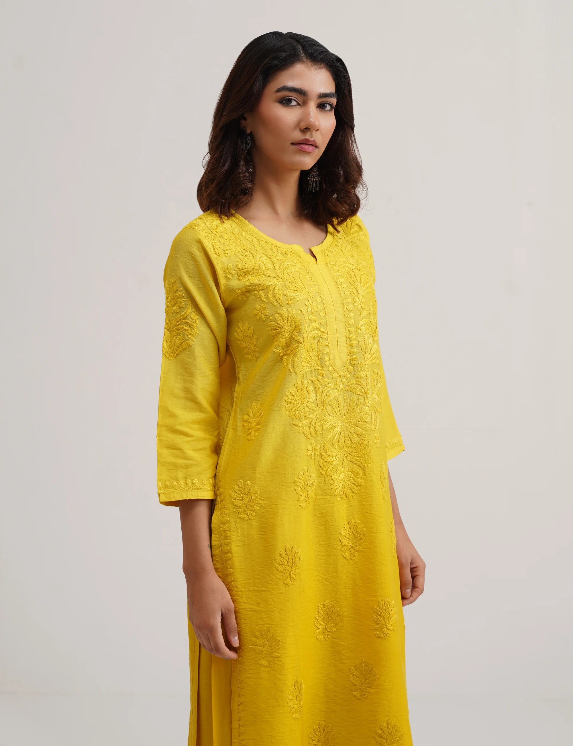 SURMAI CHIKANKARI SET OF THREE