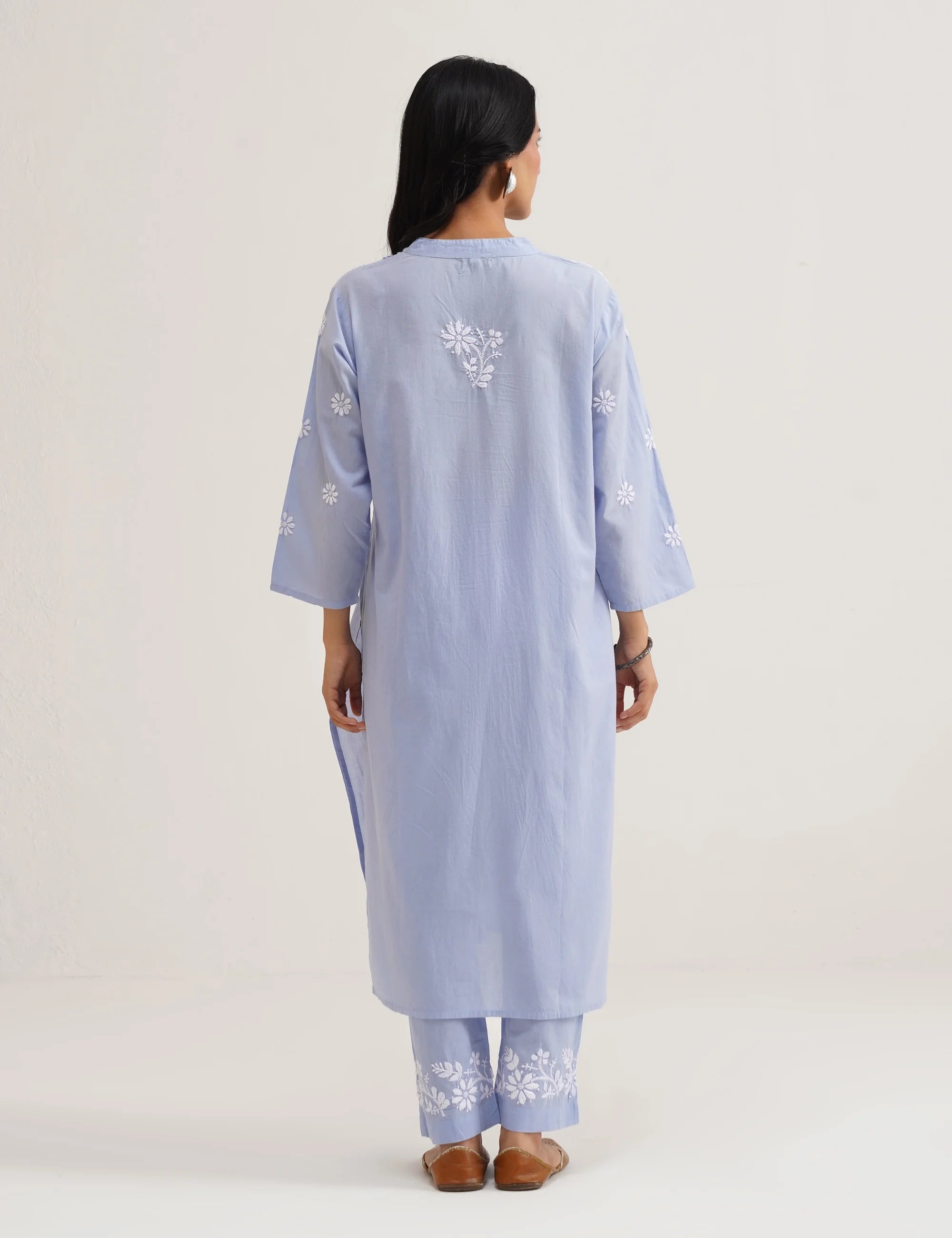 KESAR CHIKANKARI CO-ORD SET OF TWO
