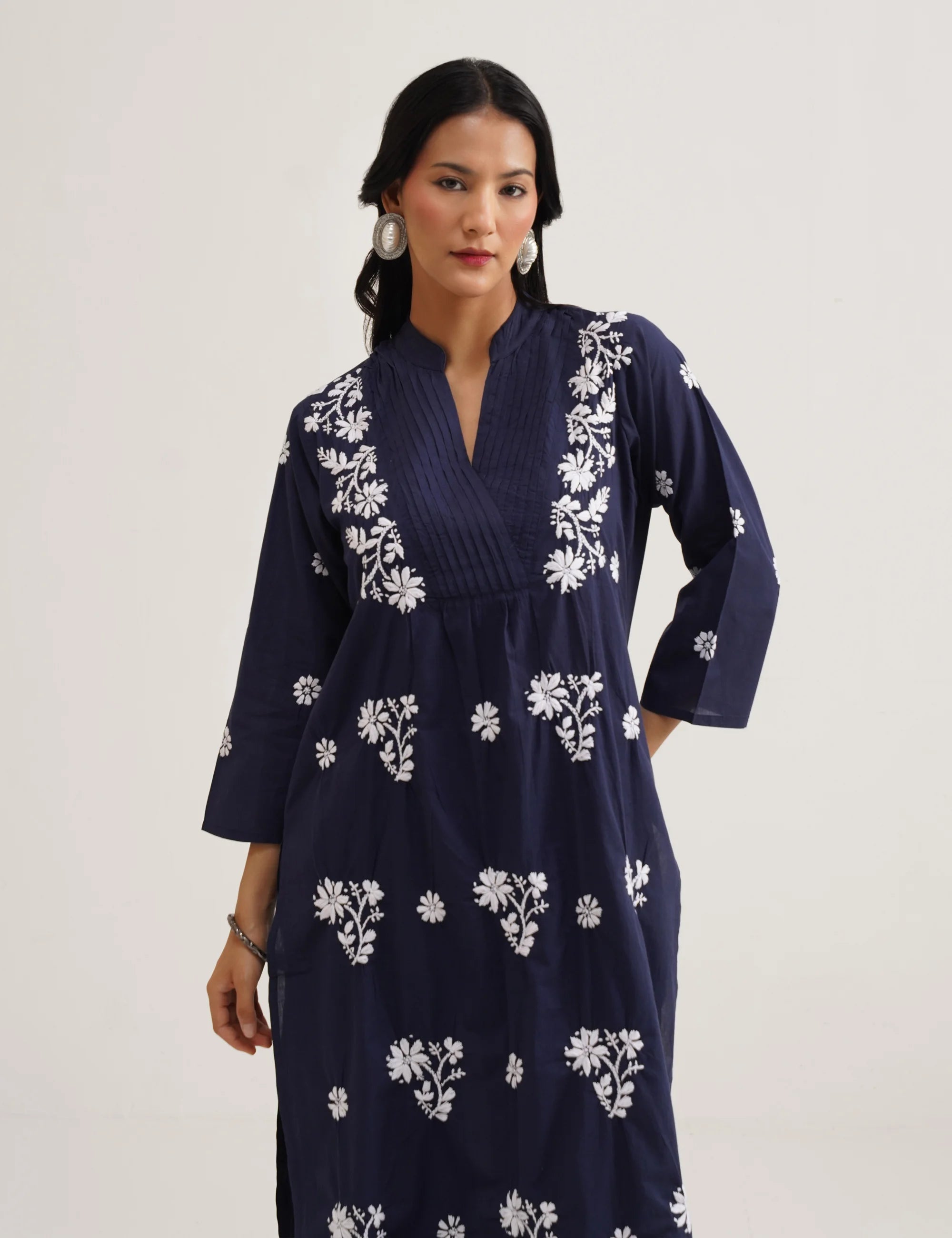 KESAR CHIKANKARI CO-ORD SET OF TWO