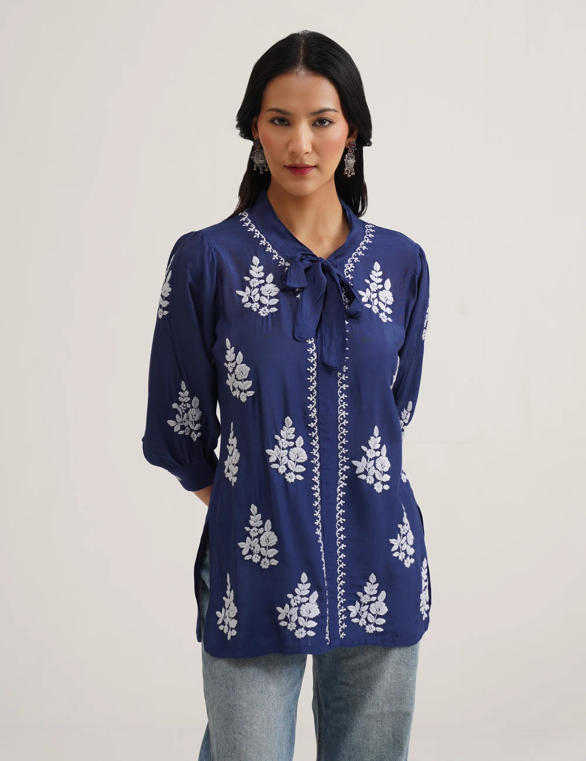 ABEER CHIKANKARI SHIRT