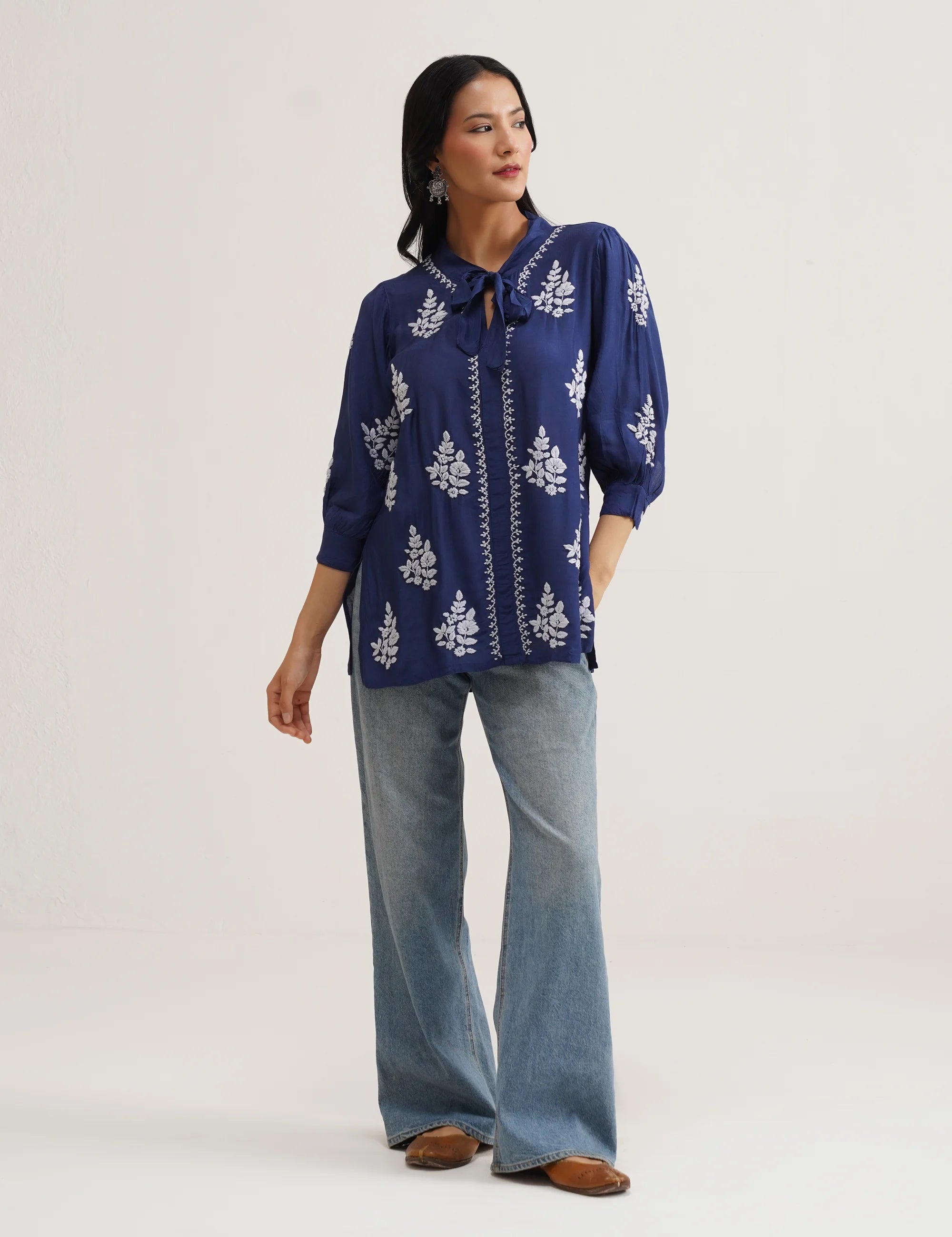 ABEER CHIKANKARI SHIRT