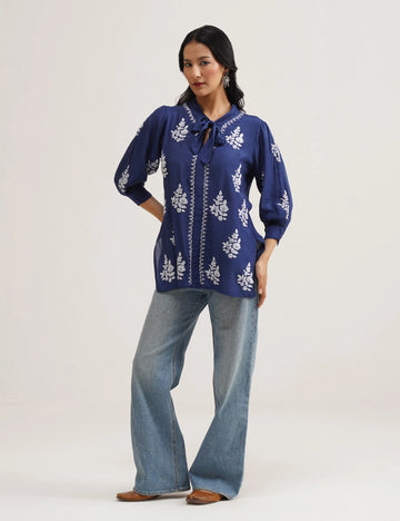 ABEER CHIKANKARI SHIRT