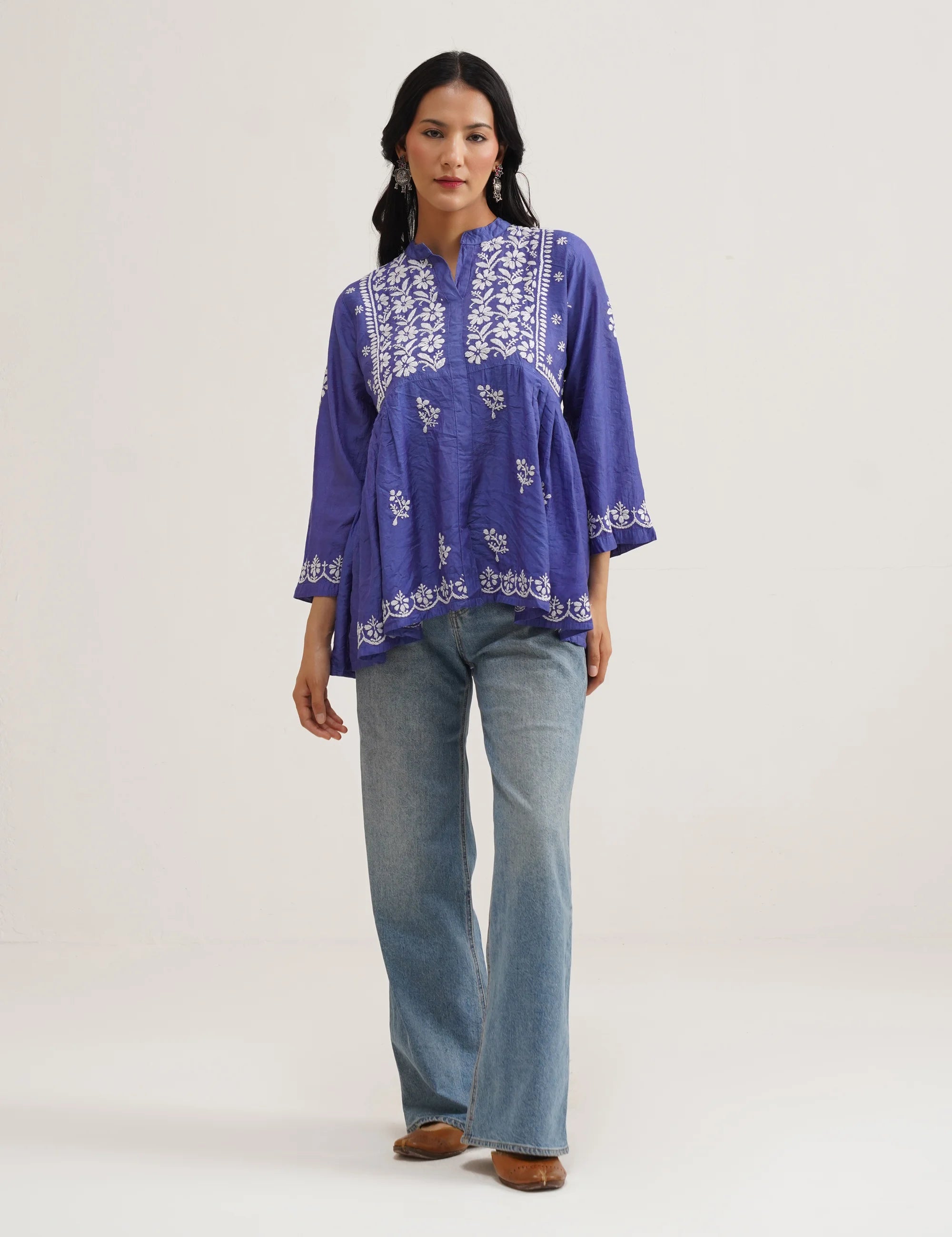 AARZOO CHIKANKARI KURTA