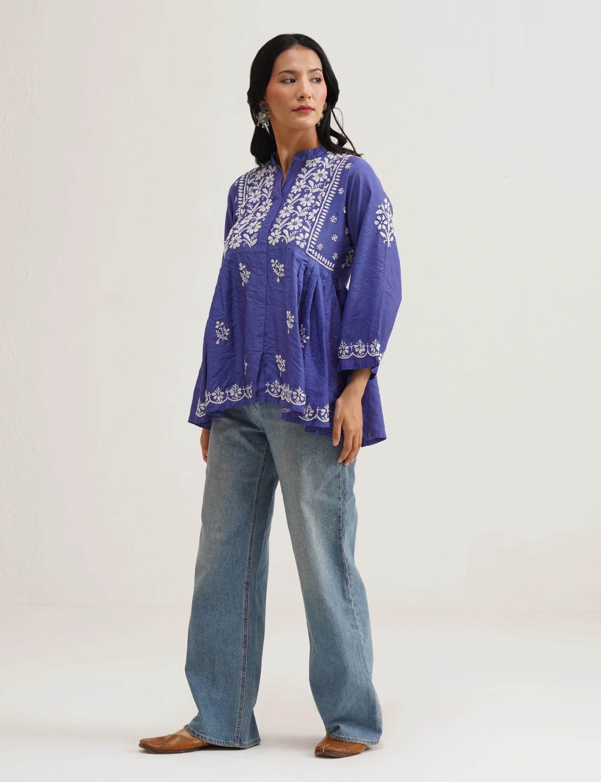 AARZOO CHIKANKARI KURTA