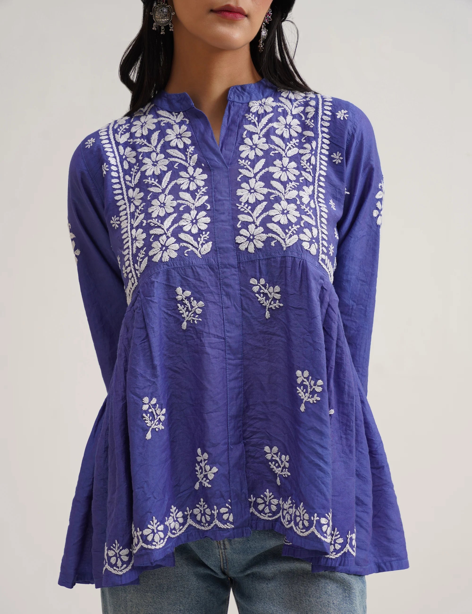 AARZOO CHIKANKARI KURTA