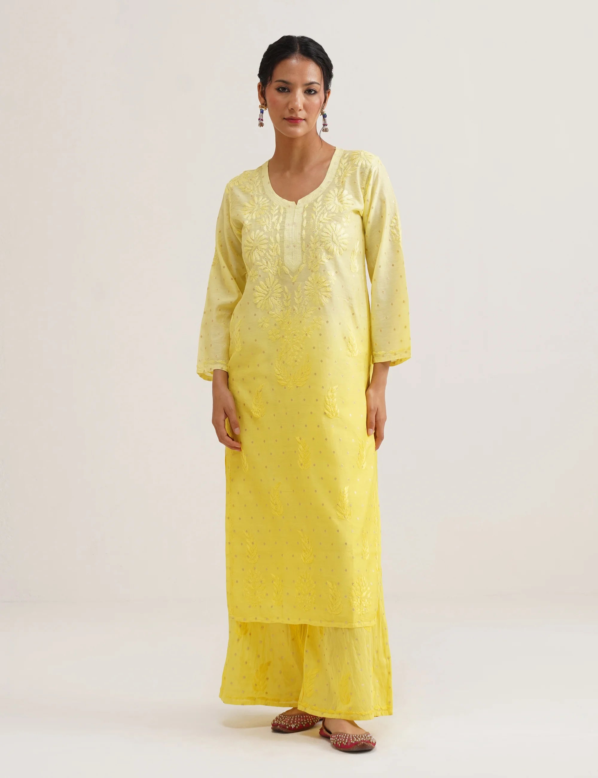 GULNAAR BANARASI SUIT SET OF THREE