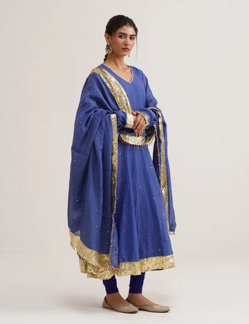 RIWAYAT CHANDERI KALI ANARKALI SET OF THREE