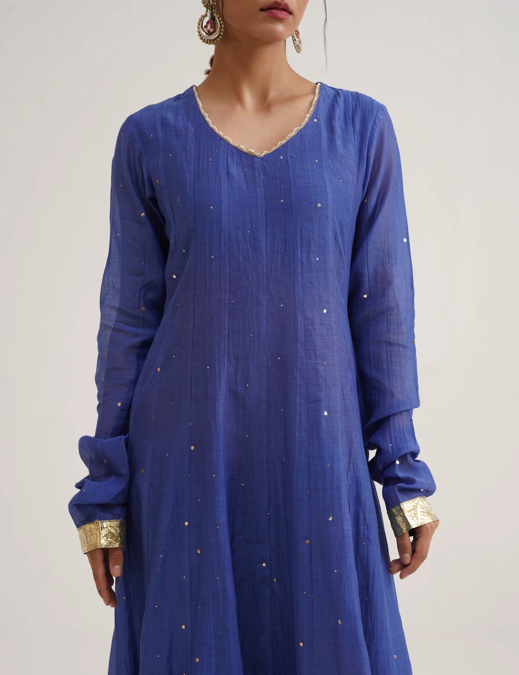 RIWAYAT CHANDERI KALI ANARKALI SET OF THREE