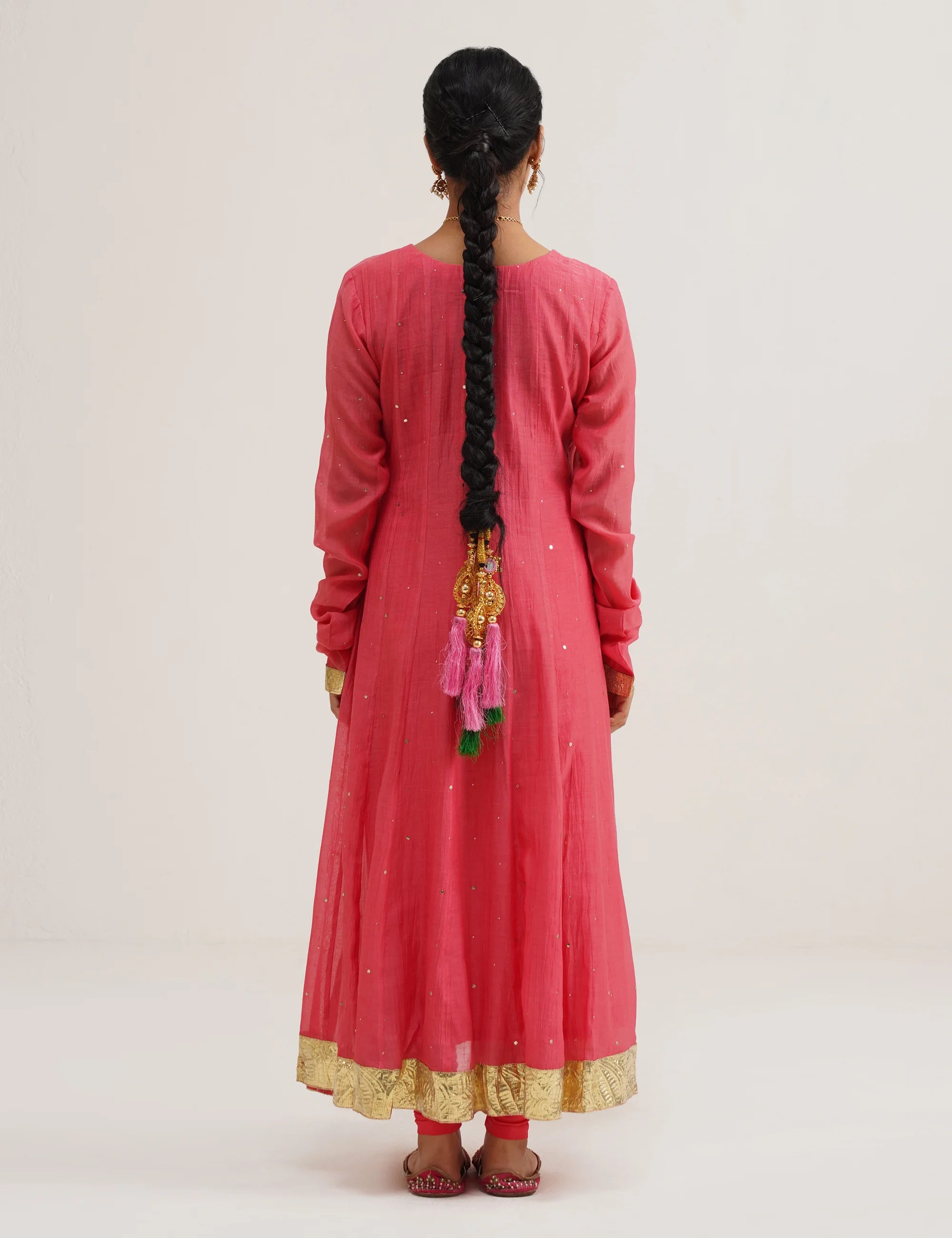 RIWAYAT CHANDERI KALI ANARKALI SET OF THREE