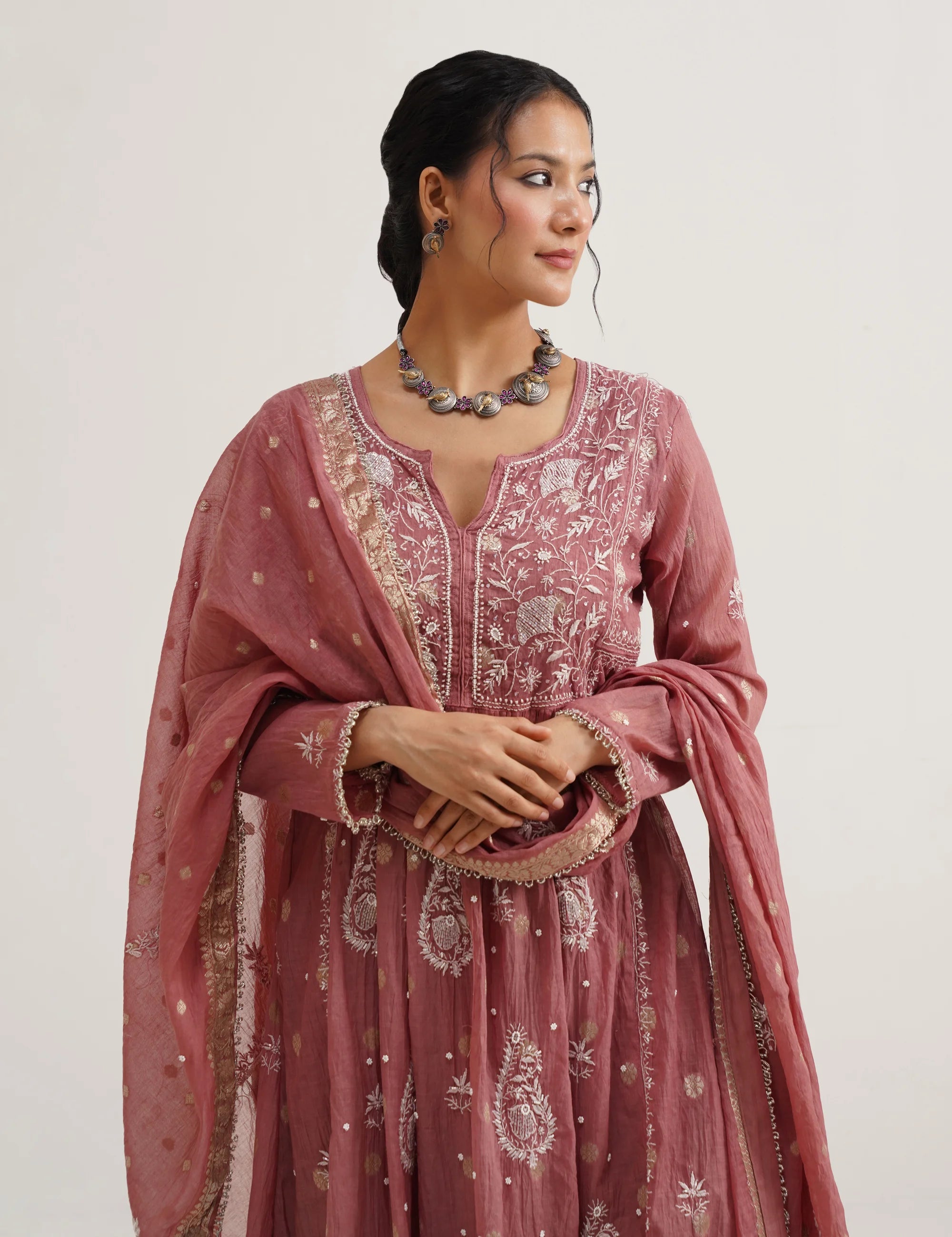 RUHI ANARKALI SET OF THREE