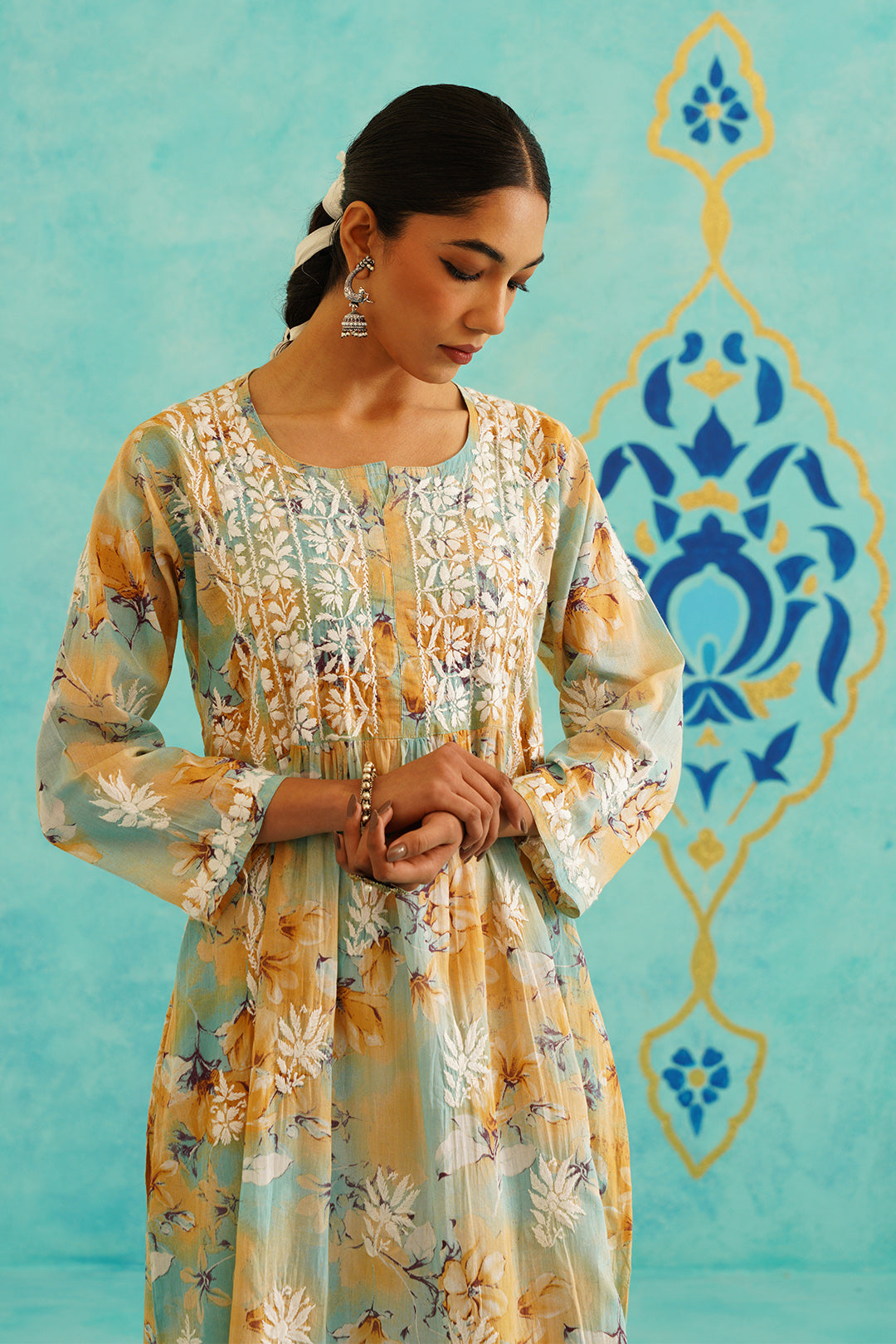 CHAHAT - SET OF TWO IN YELLOW GREEN