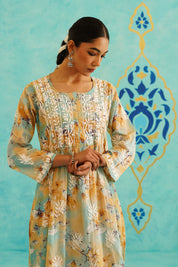 CHAHAT - SET OF TWO IN YELLOW GREEN