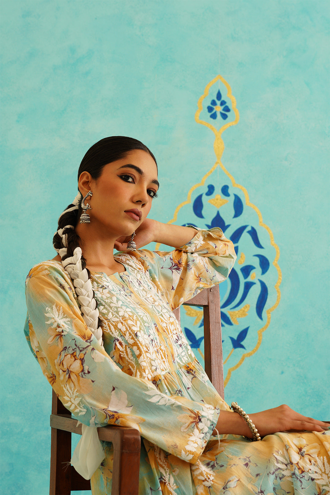 CHAHAT - SET OF TWO IN YELLOW GREEN