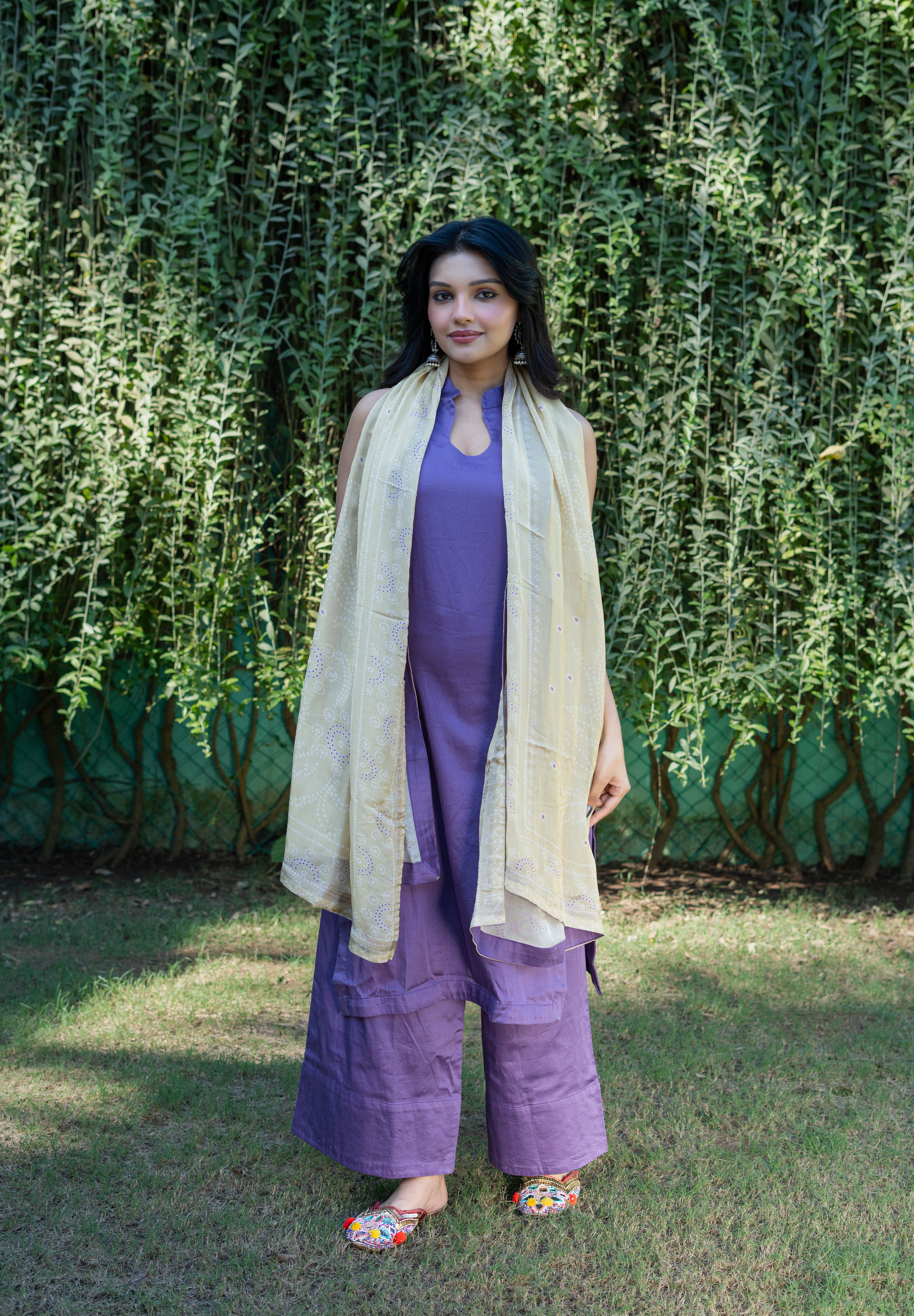 HEER - SET OF THREE IN PURPLE