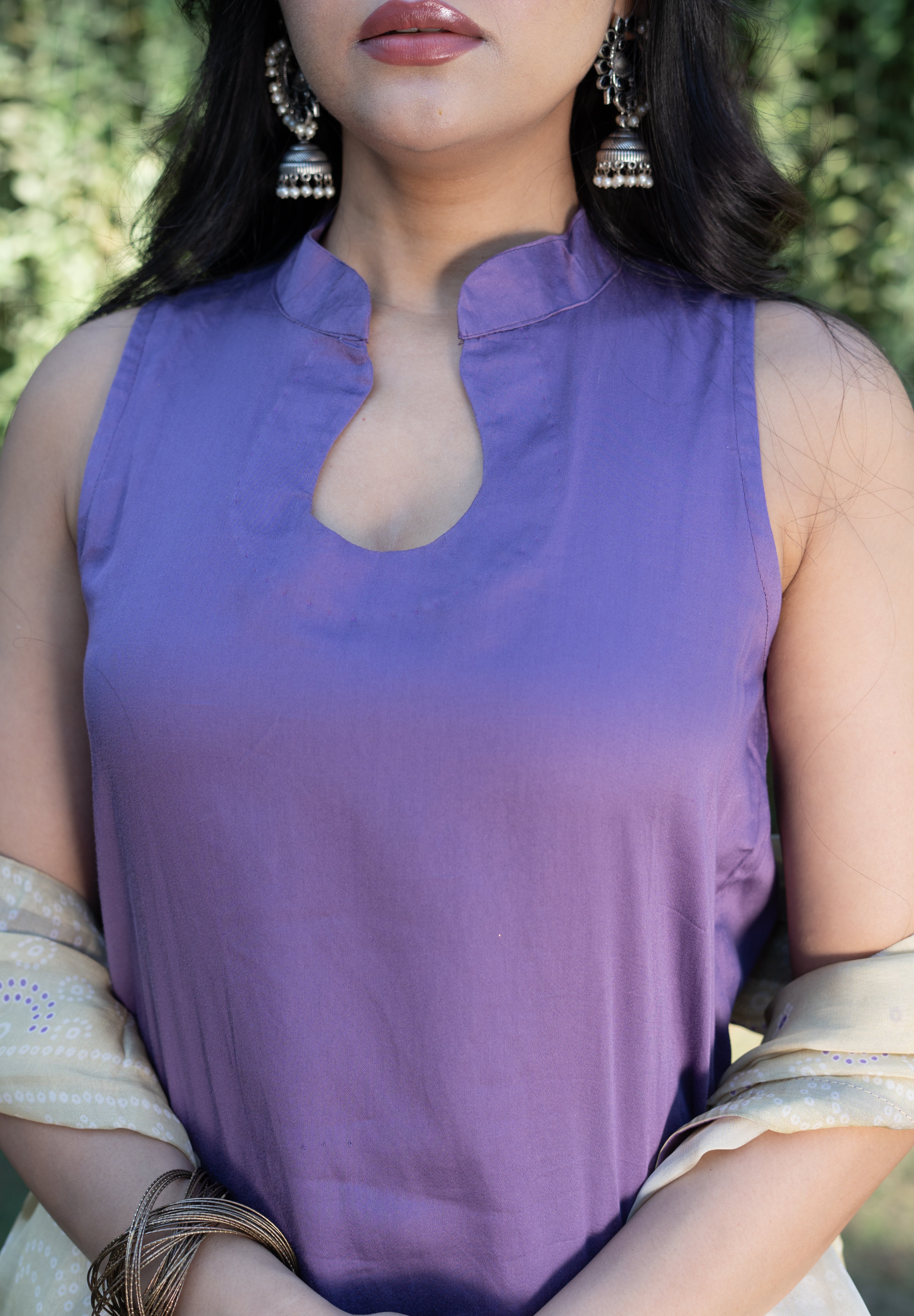 HEER - SET OF THREE IN PURPLE