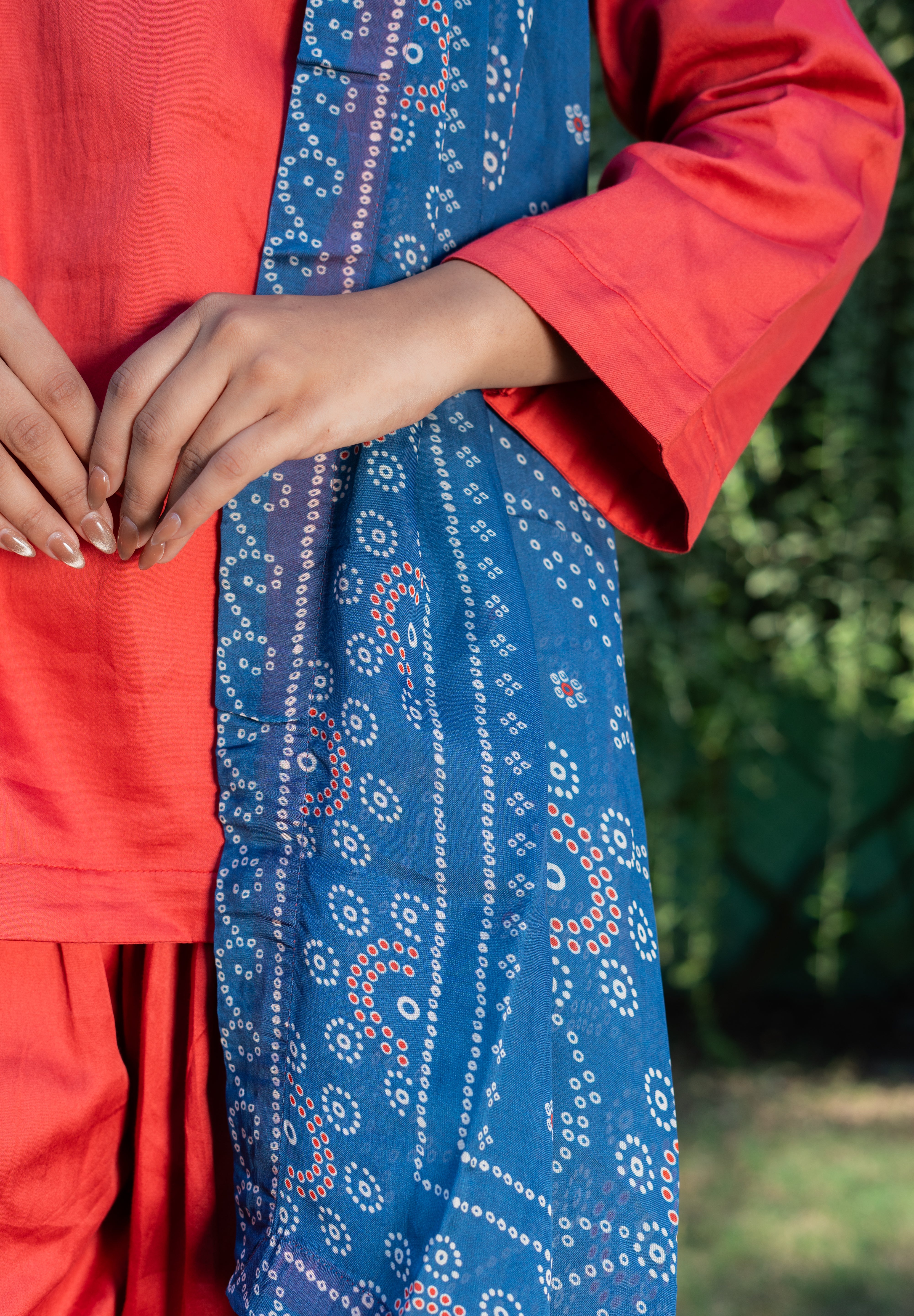 ZUHRA - SET OF THREE IN RED