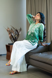 HAYAA - SET OF TWO IN GREEN OMBRE